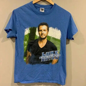 Luke Bryan 2014 My Kind of Night  Concert T-Shirt